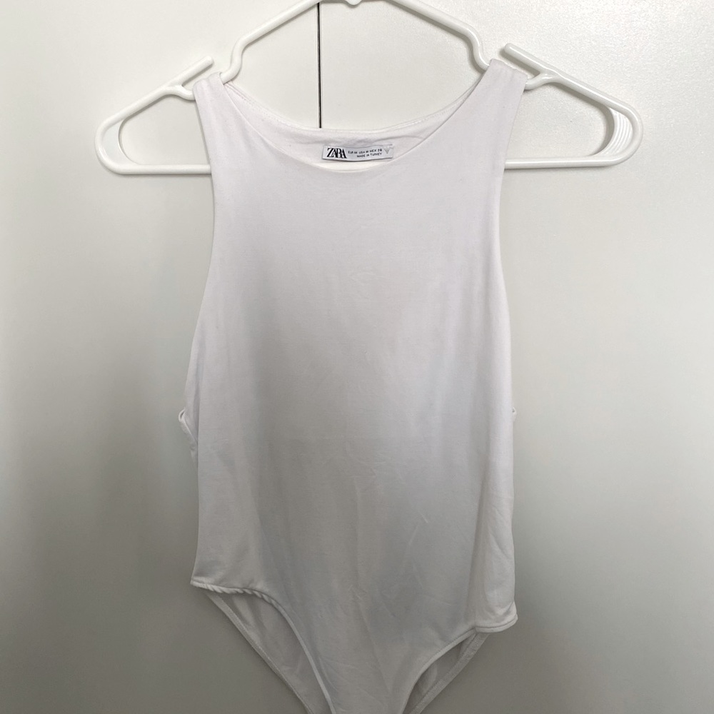 ZARA | mock neck seamless bodysuit NWOT